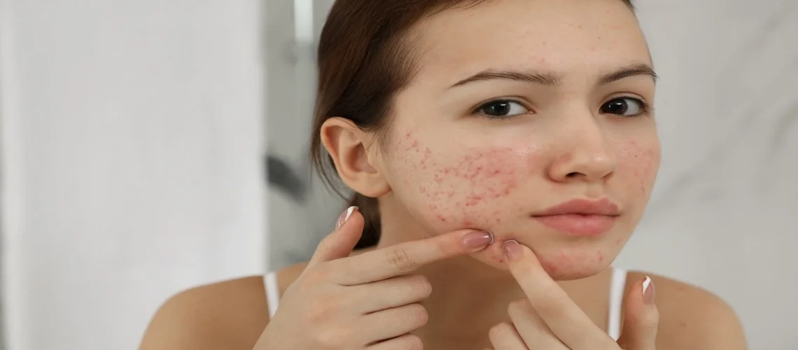 Espinhas na adolescência – o que causa a acne?